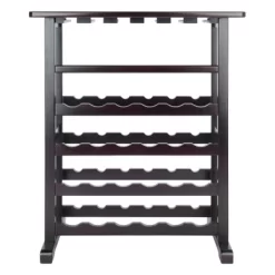 Vinny Wine Rack Espresso Dark Espresso - Winsome 8 Vinny Wine Rack Espresso Dark Espresso - Winsome -Home Style Deals Store GUEST 011da622 e871 4e9d 8116 a4fccea41f4e