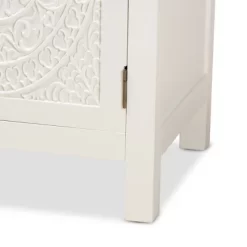 Lambert Wood 1 Drawer Nightstand White - Baxton Studio 13 Lambert Wood 1 Drawer Nightstand White - Baxton Studio -Home Style Deals Store GUEST 0189ae02 e53c 4a6a ac51 f4e832de014d