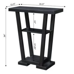 Newport V Console With Shelves - Breighton Home -Home Style Deals Store GUEST 01ac1585 63e9 41a8 9ae9 d6a13d5594ee