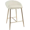 Set Of 2 26" Matisse Glam Counter Height Barstools - LumiSource