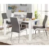 5pc Cally Dining Set Gray - Buylateral
