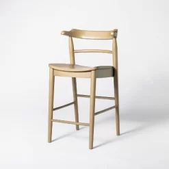 Kaysville Curved Back Wood Counter Height Barstool - Threshold™ Designed With Studio McGee -Home Style Deals Store GUEST 023f7aed 536a 4f95 b97e 35970af67510