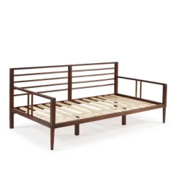 Mid Century Modern Solid Wood Spindle Daybed - Saracina Home -Home Style Deals Store GUEST 03589d72 727c 4275 b0fa 7aa23312241d