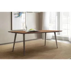 Coco Dining Table Rustic Oak/Brown - Armen Living -Home Style Deals Store GUEST 03902513 dbbc 478a 97bf 2b7dfc0b90cb