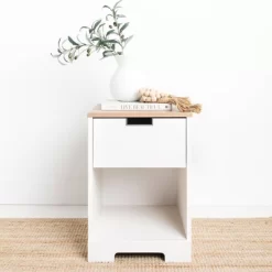 Vaibryn 1 Drawer Nightstand White - Signature Design By Ashley -Home Style Deals Store GUEST 03b07b32 1b86 435d 8071 f806b6fd2f3e
