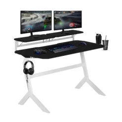 Stryker Gaming Desk White - Techni Sport -Home Style Deals Store GUEST 04529fa1 015e 490e 919a 62742cacaefb