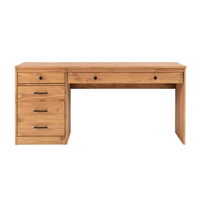 Vanessa Desk 1 File Cabinet - Linon 2 Vanessa Desk 1 File Cabinet - Linon - Image 2