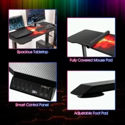 Costway Electric Standing Gaming Desk Sit To Stand Height Adjustable Splice Board -Home Style Deals Store GUEST 05a81da7 759c 4a21 ae3d 1f05462b0177
