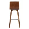 30" Vienna Faux Leather Barstool - Armen Living