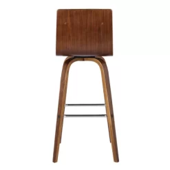 30" Vienna Faux Leather Barstool - Armen Living