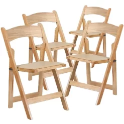 Emma And Oliver 4 Pack Wood Folding Chair With Vinyl Padded Seat 29 Emma And Oliver 4 Pack Wood Folding Chair With Vinyl Padded Seat -Home Style Deals Store GUEST 07624db0 696c 441c ad1e a578fa435ee6