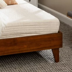 Alice Mid-Century Solid Wood Platform Bed - Saracina Home -Home Style Deals Store GUEST 079a4833 03a8 45ea 8917 6f2e409d0be2