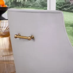 Beverly Velvet Dining Chair Gray - Abbyson Living -Home Style Deals Store GUEST 0840c805 9054 4150 9051 1476d9ec20af