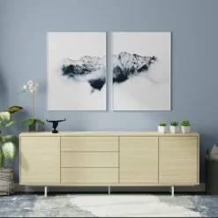 Glenwillow Home Atlas 78" X 28" Highboy Modern TV Stand Cabinet And Sideboard -Home Style Deals Store GUEST 0a68c1de 504c 4370 abb0 8f7c44afa998