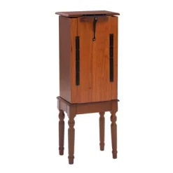 Wylie Jewelry Armoire Cherry Red - Powell Company -Home Style Deals Store GUEST 0a72eefc f8ce 4fce 885c b5fcf755e43e