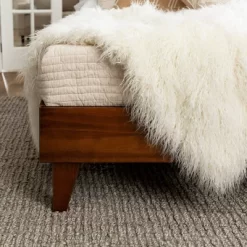 Alice Mid-Century Solid Wood Platform Bed - Saracina Home -Home Style Deals Store GUEST 0b9916cd 09eb 40aa 9663 dce6e50b3d74