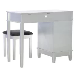 Silver Lattice Vanity Set - Linon -Home Style Deals Store GUEST 0ba8c3ce d8e7 430f 8ee8 92aa038fb125