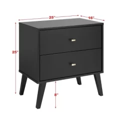 Mid Century Modern 2 Drawer Wide Nightstand - Prepac 21 Mid Century Modern 2 Drawer Wide Nightstand - Prepac -Home Style Deals Store GUEST 0c5cfaf7 31b1 4e22 bb68 3f1698f362b0