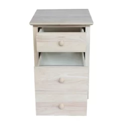 Riley 2 Drawer File Cabinet Unfinished - International Concepts -Home Style Deals Store GUEST 0cf06010 10e6 4734 979d 850e93764a81