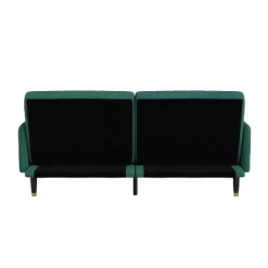 Flash Furniture Sophia Premium Split Back Sofa Futon, Convertible Sleeper Couch For Small Spaces In Soft Upholstery With Solid Wooden Legs -Home Style Deals Store GUEST 0d28038a cc42 4264 8e33 cbb9c0af6cd4