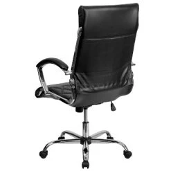 Flash Furniture High Back Designer Quilted LeatherSoft Executive Swivel Office Chair With Chrome Base And Arms -Home Style Deals Store GUEST 0d452d3e 285e 42b7 96ca f2d05afbd5ed