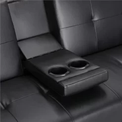 Yaheetech Convertible Faux Leather Sofa Bed Futon With Armrest -Home Style Deals Store GUEST 0d760525 ceb4 44fc 822a dd23461cbb55