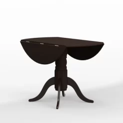 Glenwillow Home 42" Round Double Drop-Leaf Dining Table + Cross Back Dining Chairs Dining Set -Home Style Deals Store GUEST 0f521892 107e 4c6f 9a4d a55adf8ebc7a