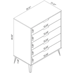 3pc Rockefeller Dresser And Nightstand Set - Manhattan Comfort -Home Style Deals Store GUEST 10c1846e 7a32 4e48 b638 3c3c2eb5aa88