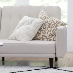 Merrick Lane Mid Century Modern Split-Back Sofa Futon With 3 Recline Positions -Home Style Deals Store GUEST 10c9e710 439b 46f7 9d3b 9602c39d4d71