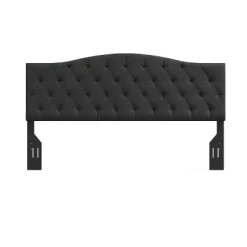 Glenwillow Home Oros Tufted-Camelback Upholstered Headboard -Home Style Deals Store GUEST 110a26cf 2c44 4a5e 8520 4f53e11c0412