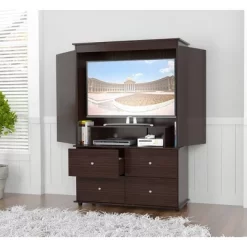 70.9" Video Combo Armoire Espresso - Inval -Home Style Deals Store GUEST 11a85510 47cf 45f3 b764 5caa24dd21a3