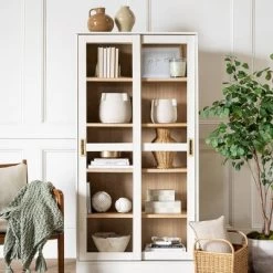 72" Promontory Cabinet With Sliding Doors - Threshold™ Designed With Studio McGee -Home Style Deals Store GUEST 123e42a0 83f1 4a74 b01e b843c1da7645