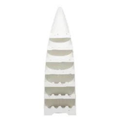 Coastal Wood Standing Wine Rack White - Olivia & May -Home Style Deals Store GUEST 127fbc51 b5e6 4376 930b 8c409c38a80b