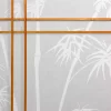 7 Ft. Tall Bamboo Tree Shoji Screen - Honey (5 Panels)