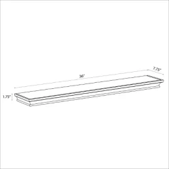 Traditional Wall Shelf White - Threshold™ -Home Style Deals Store GUEST 1800e01f f3e4 4fad 9a88 96999268b9a0