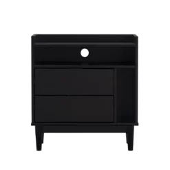Mid-Century Modern Solid Wood 2 Drawer Nightstand - Saracina Home 27 Mid-Century Modern Solid Wood 2 Drawer Nightstand - Saracina Home -Home Style Deals Store GUEST 1982863b 4c3c 4b72 84f5 197ae0e5e801