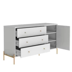 Set Of 2 Jasper 3 Sideboard Drawer Dresser And 3 Classic Drawer Dresser - Manhattan Comfort -Home Style Deals Store GUEST 1a8fa614 4cf5 47c8 a4b9 823e49987cb1