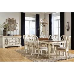Realyn Rectangular Extendable Dining Table Chipped White - Signature Design By Ashley -Home Style Deals Store GUEST 1a971fa9 fb8e 4483 8724 0769bdce17cf