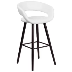Merrick Lane Wood Ultramodern Bar Counter Stool With Upholstered Seat -Home Style Deals Store GUEST 1b04c635 7e6e 405e 9dc9 6cce2fc99af0