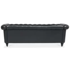 84.65" Chesterfield Rolled Arm 3 Seater Upholstered Sofa, Tufted Sofa Couch-ModernLuxe 18 84.65" Chesterfield Rolled Arm 3 Seater Upholstered Sofa, Tufted Sofa Couch-ModernLuxe -Home Style Deals Store GUEST 1bd72672 11eb 4c0c 9f54 1ec3081f63cd