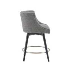 Powell Swivel Counter Height Barstool Gray -Home Style Deals Store GUEST 1c71ae97 bd86 4200 a0fe c93f14cf762f