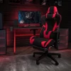 Flash Furniture Gaming Desk And Footrest Reclining Gaming Chair Set With Cup Holder And Headphone Hook
