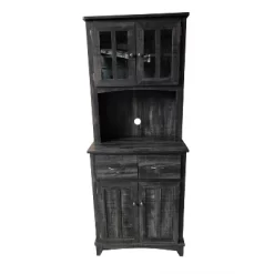 Home Source Microwave Stand With Top And Bottom Cabinets -Home Style Deals Store GUEST 1dcfb5c8 e593 4bc5 87b2 c2ef61f2e235