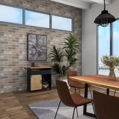 Industrial Rolling Cart Black - Olivia & May -Home Style Deals Store GUEST 1dfff5fb b799 4359 98f1 53a87cb4f046