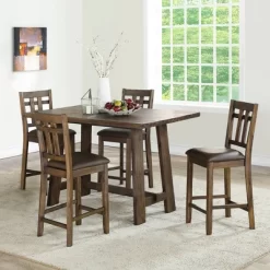 24" Set Of 2 Saranac Counter Height Barstools Mocha - Steve Silver -Home Style Deals Store GUEST 1e9adc0a 9bf0 4dbe ab89 98afa2890e5a