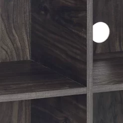 2pc Jacobsen Record Storage Cube Bookshelf Set Brown Ash - Crosley -Home Style Deals Store GUEST 1f7c8925 2d61 41d9 aad2 976f482b3977