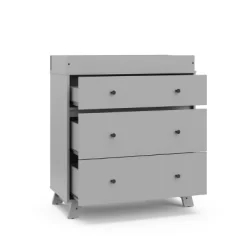 Storkcraft Beckett 3 Drawer Dresser With Changing Topper - Pebble Gray -Home Style Deals Store GUEST 1fe2c909 2adc 4069 94fb eecca7d3c093