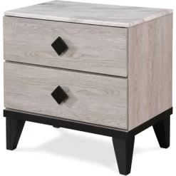 Micah 2 Drawer Nightstand - Adore Decor -Home Style Deals Store GUEST 222f31c9 ae11 4eea 8774 fd711141d802