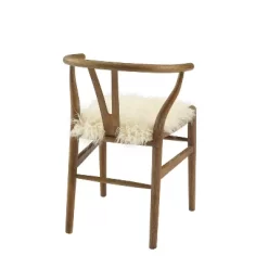 Ellis Wishbone Chair White - Linon -Home Style Deals Store GUEST 24139656 eacb 4958 83ff 172138204149