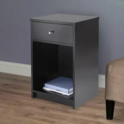 Squamish Nightstand With 1 Drawer - Black - Winsome 9 Squamish Nightstand With 1 Drawer - Black - Winsome -Home Style Deals Store GUEST 245baa9f 38fd 4d37 930a 78f791d48ee1